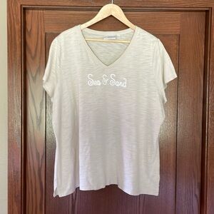 Belle by Kim Gravel short sleeve top 2X